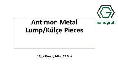 antimon külçe fiyatı